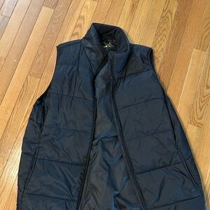 Xersion Black Quilted Puffer Vest